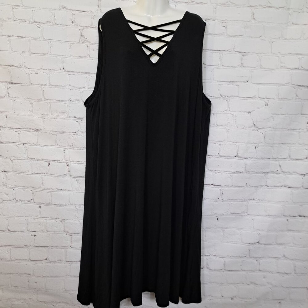 Philosophy Rayon Comfy Sleevesless Midi Dress Size 3X